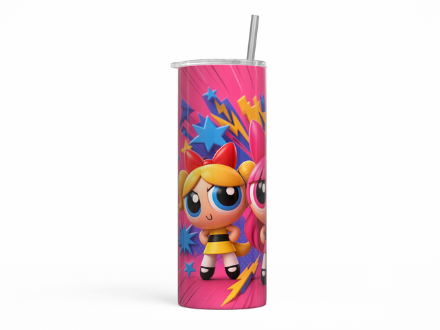 Tumbler Power Puff Girls