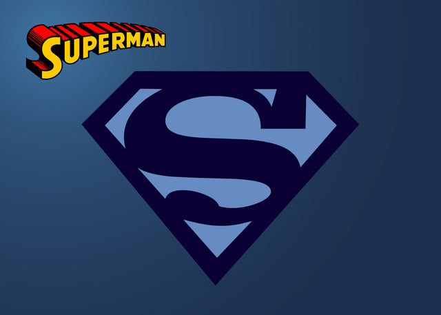 Superman Blue Logo