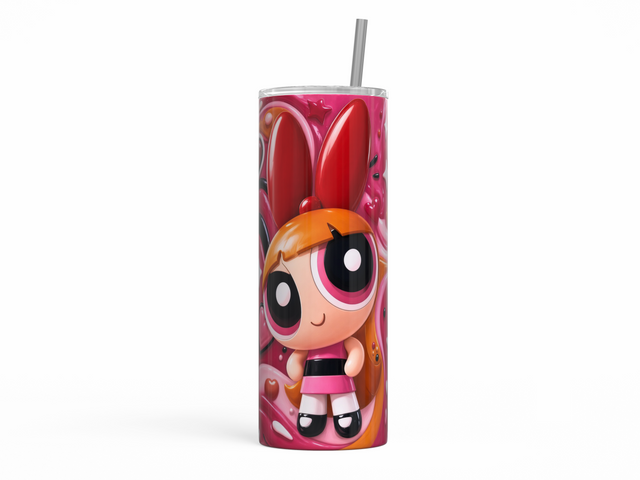 Tumbler Power Puff Girls Bombon